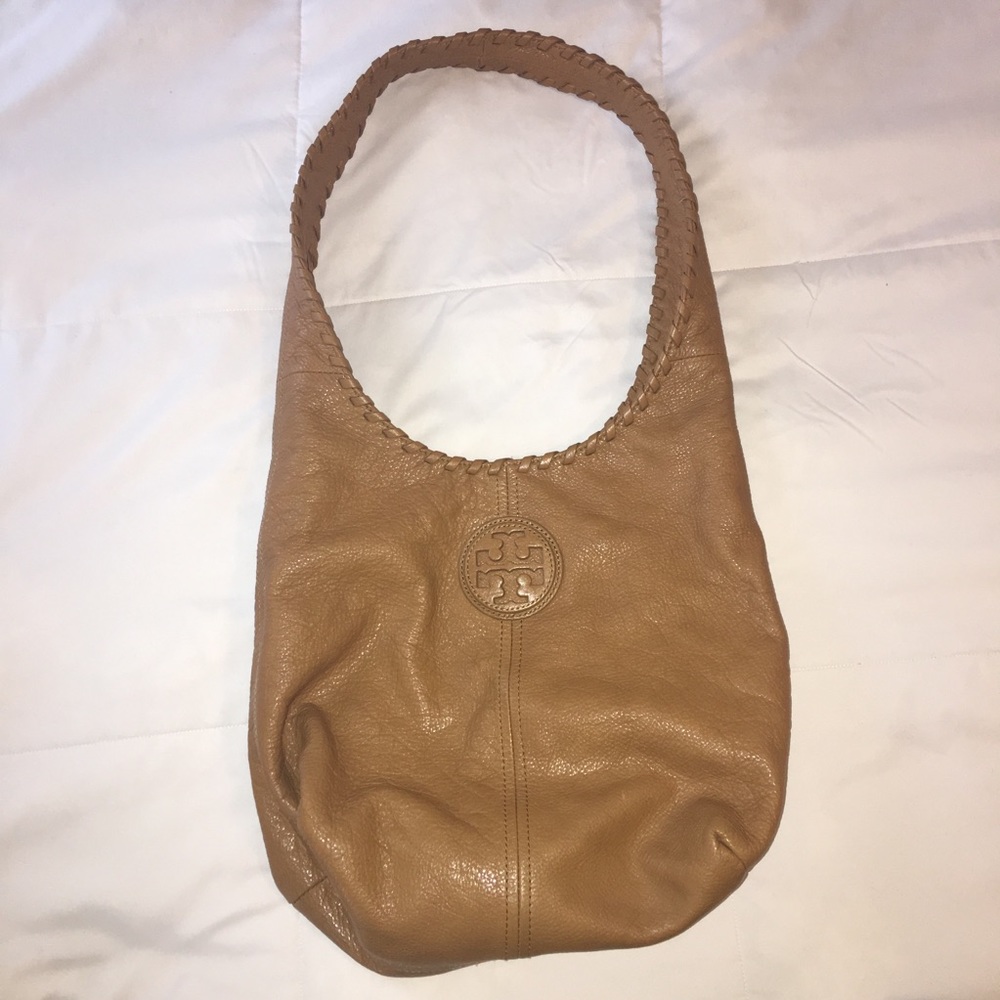 TORY BURCH LEATHER HOBO BAG